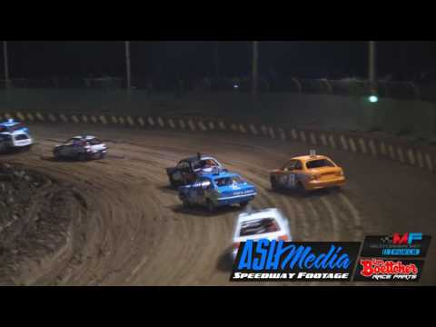 Junior Sedans: Queensland Title Round 01 Heat Race Highlights - May 2017 - Maryborough