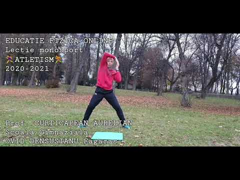 Lectie de atletism (cls. 4-7 ) - Educatie fizica si sport online