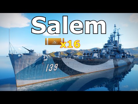World of WarShips Salem - 3 Kills 301K Damage