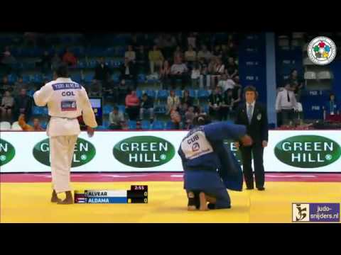 Judo 2013 World Masters Tyumen: Alvear (COL) - Cortes Aldama (CUB) [-70kg]
