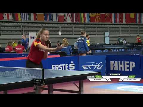 Annett Kaufmann (GER) vs Mariana Santa Comba (POR) | CGT Grp | 2021 European Youth Championships