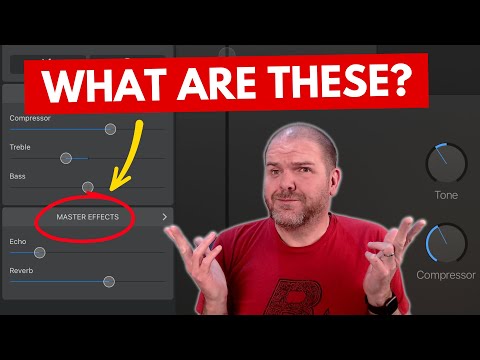 MASTER EFFECTS in GarageBand iOS (iPad/iPhone)