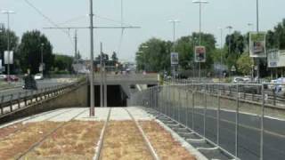 preview picture of video 'Riprese dall'interno del tram, viale Talenti e sottopasso tranviario'