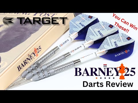 Target Darts BARNEY 25 Darts Review You Can Win These Darts Soon!