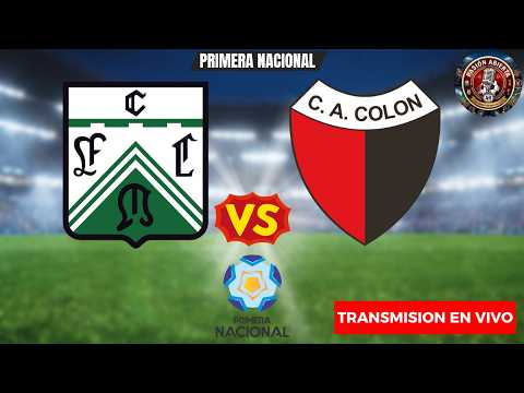 FERRO VS. COLÓN EN VIVO | PRIMERA NACIONAL🟩⬜ vs 🔴⬛ ¡EL VERDOLAGA QUIERE SEGUIR CON EL SUEÑO!