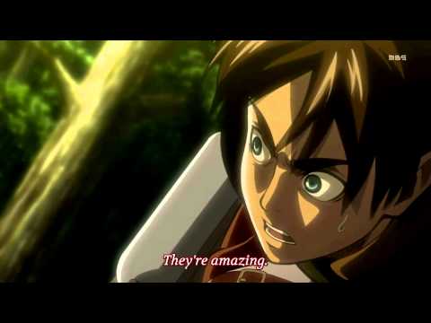 Shingeki no Kyojin [Attack on Titan] Squad Levi vs Female Titan 60 FPS