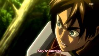 Shingeki no Kyojin [Attack on Titan] Squad Levi vs Female Titan 60 FPS
