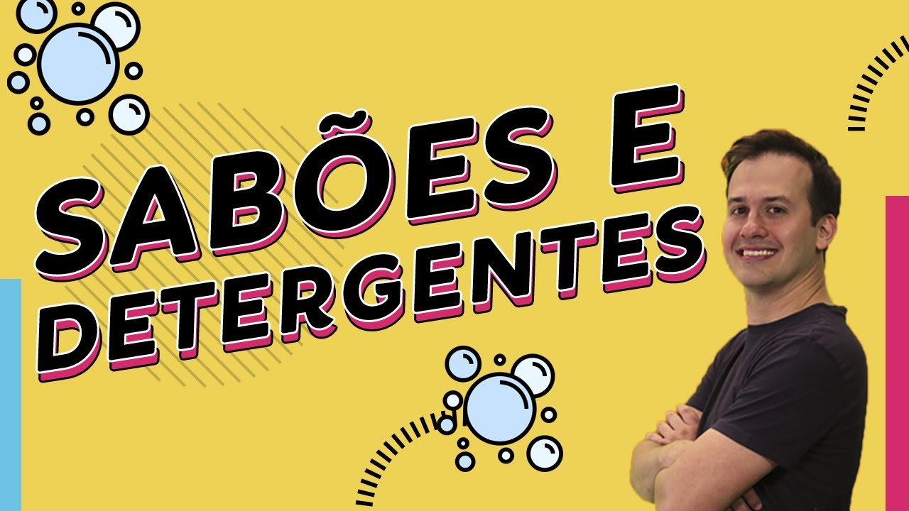 MECANISMO de LIMPEZA dos SABÕES E DETERGENTES | Química para ENEM e Vestibulares | Prof. Paulo Valim