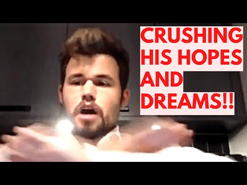 "I'm playing ambitious chess!" - Magnus Carlsen OVERPOWERS Levon Aronian in Blitz