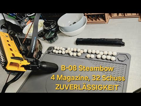 B-08 Steambow 4 MAGAZINE, 32 shots RELIABILITY #reliability #new #crossbowshooting