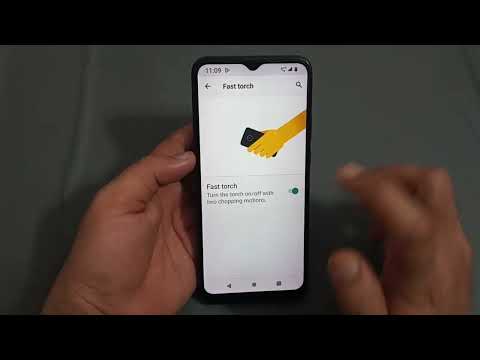 Moto G8 power lite mein fast torch enable Karen, how to enable fast torch in Moto mobile