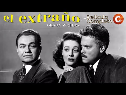 CINE CLÁSICO EN ESPAÑOL: El Extraño (1946) | Orson Welles | Película Completa de Cine Negro