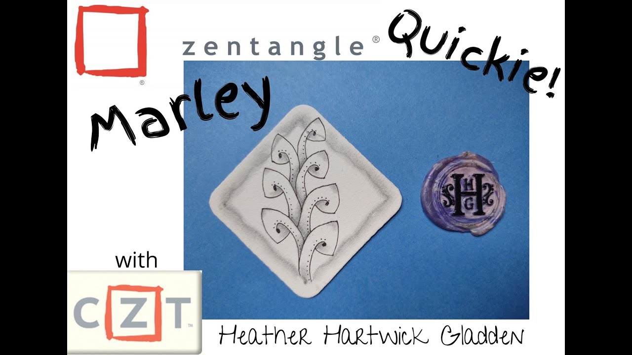 Zentangle® Quickie: Marley