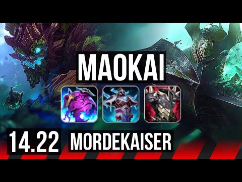 MAOKAI vs MORDEKAISER (TOP) | KR Master | 14.22