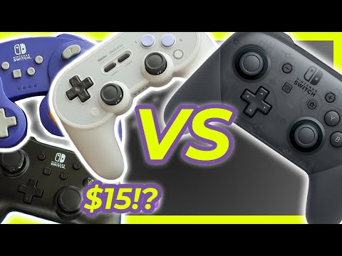 Switch Pro Controller vs Cheap Third party controllers SN30 Pro Pro+ Controller Alternatives