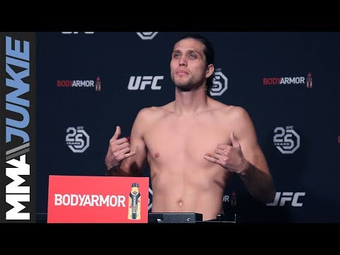 UFC 222: Edgar vs  Ortega official weigh in highlight