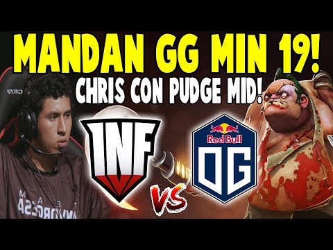 INFAMOUS vs OG [Game 2] BO2 - Chris Brown Saca El Pudge Mid! - TI9 THE INTERNATIONAL 2019 DOTA 2