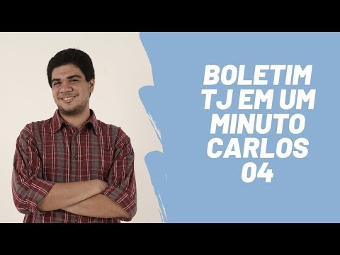 Boletim TJ - Carlos Vinhas