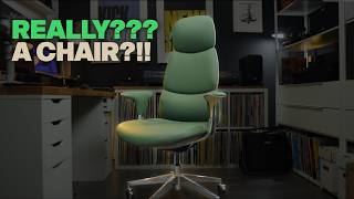 A comfy office chair for listening to music. The Omidi Nyla
