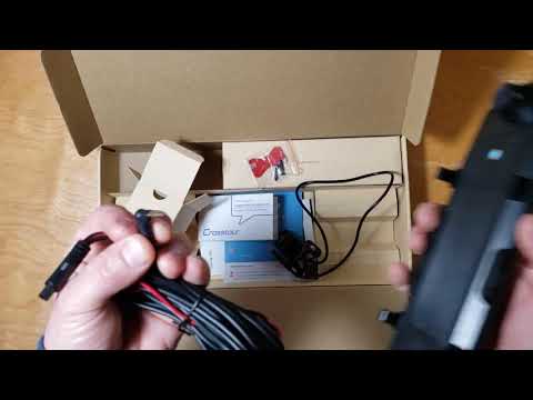 Crosstour Car Recorder CR850 (dual 1080p dashcam) unboxing