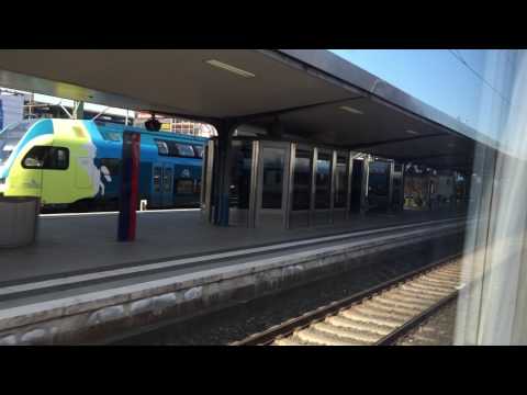 Deutsche Bahn train from Duisburg Hauptbahnhof to Berlin Hauptbahnhof