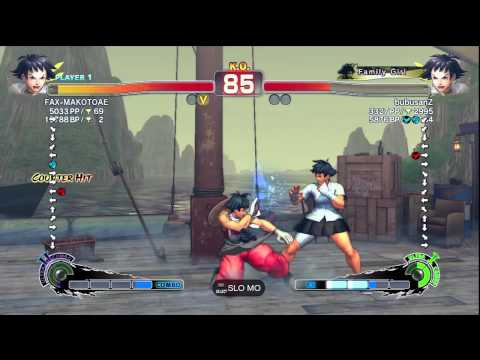 FAXgimoto [Makoto] vs. bubusanZ [Makoto] | SSF4 AE