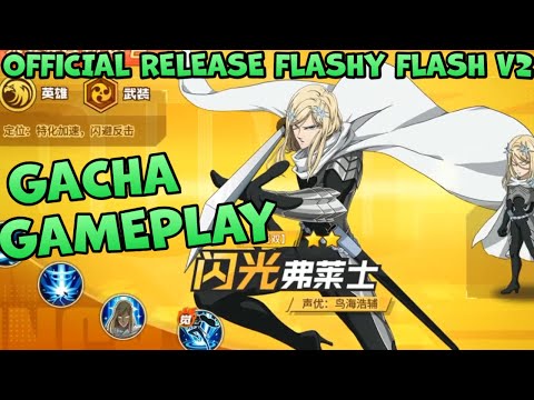 🔥🔥 Top Up & Gacha Summon & Review SSR+ Flashy Flash V2 Gameplay - One Punch Man The Strongest