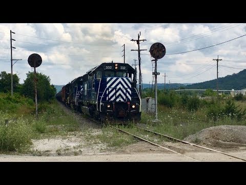 Reactivated Railroad Part 2, First Train In Months, Switching Car Out Of Storage!  Rusty Rails, N&W Video