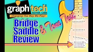 Video thumbnail for GraphTech String Saver Strat Bridge Saddles Player Strat 2 1/16" by Joe Pearson