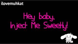 Inject Me Sweetly - Blood On The Dancefloor (Lyrics)