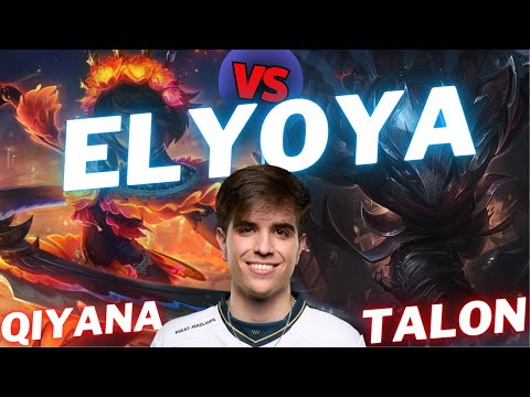 ELYOYA | QIYANA VS TALON | JNG GAMEPLAY | Patch 14.23 / Season 14 | #LeagueofLegends