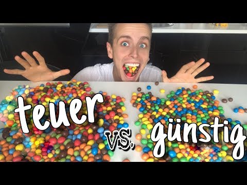 Ich ERRATE Süßigkeiten TEUER vs. GÜNSTIG 😍 | Julienco
