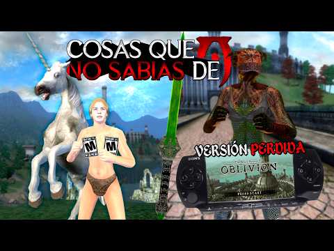 5 THINGS YOU DIDN'T KNOW ABOUT OBLIVION