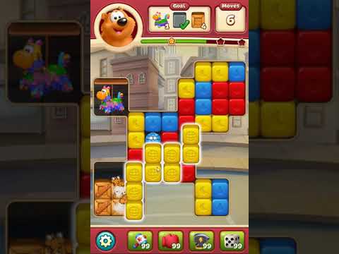 Toon Blast Level 3345 NO BOOSTERS - A S GAMING ✔️