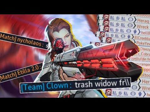 ETERNITY Black Widow Dominates TOXIC Lobbies in Marvel Rivals