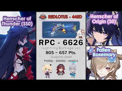 Honkai Impact 3rd: Ex Abyss Redlotus (446D) Ver 6.8 | RPC-6626(Lightning) | HoT, HoO & FR