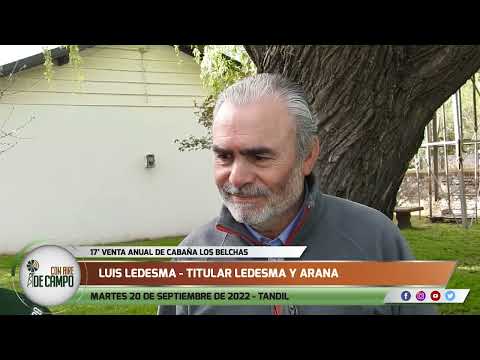 Luis Ledesma - Remate de Cabaña Los Belchas - Martes 20 de septiembre de 2022 - Tandil.