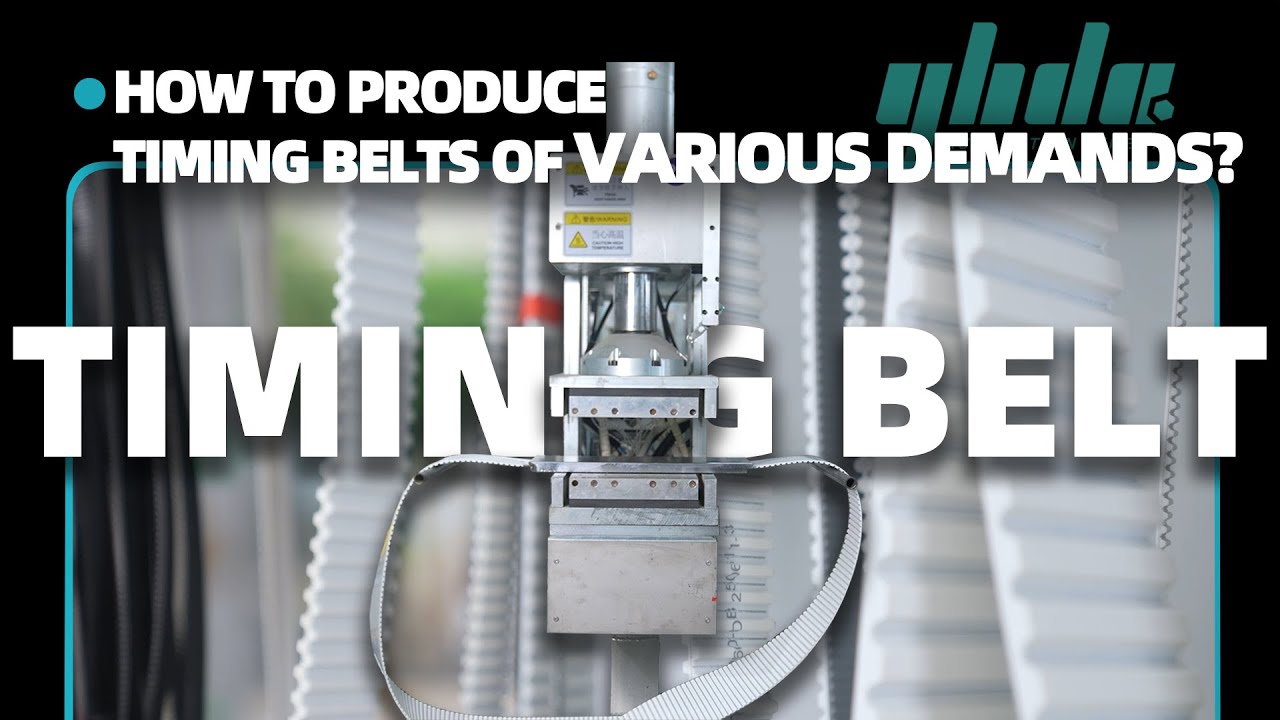 How to process various types of timing belts? Yiheda timing belt production.