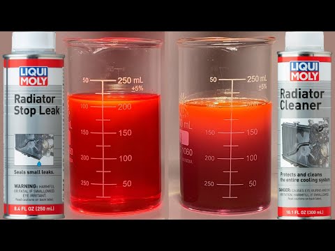 Best Radiator Cleaner and Radiator Stop Leak (Liqui Moly Test)