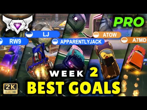 BEST GOALS from PRO Rocket League PLAYERS🔥Week 2🔥Season 19 PRO Ranked 2v2 Montage