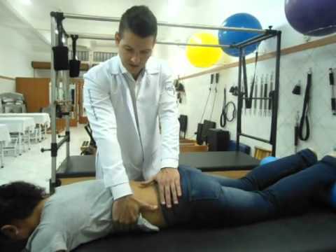 MANOBRA de LIBERAÇÃO MIOFASCIAL (Músculo Quadrado Lombar) Clínica de Fisioterapia Dr. Robson Sitta