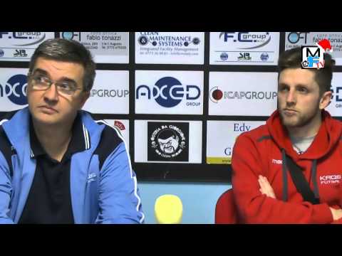 Serie A: Axed Group Latina vs Kaos Futsal - conferenza stampa