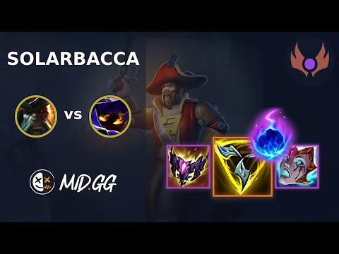 MID.GG: [ solarbacca ] Gangplank MID vs Veigar | NA MASTER | LOL Season 2025