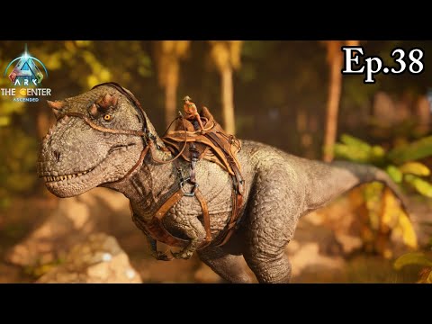 My New Apex Predator Taming A Max Level Paleo T-Rex!!! | Ark: The Center Ep.38