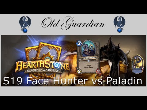 Hearthstone S19 Face Hunter vs Midrange Paladin
