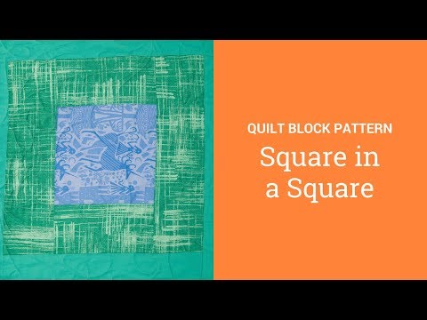 How to Make a Square in a Square Block