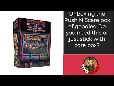 Streets of Steel Rush n Scare Unboxing by Purge Reviews