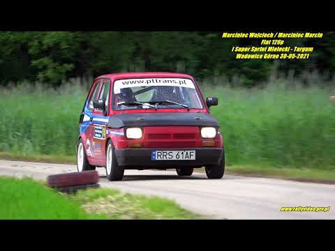 Marciniec W. / Marciniec M. - Fiat 126p - I Super Sprint Mielecki - Targum Wadowice Górne 30-05-2021