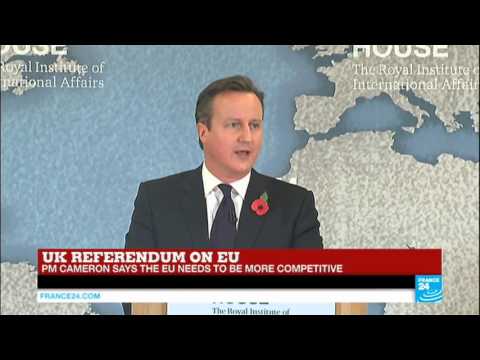 REPLAY - Watch UK PM David Cameron's address on EU referendum and "Britain's best future"