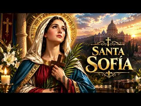 Santa Sofía   𝄟⃝💞★🎸 |  #MúsicaCatólica / Testimonio de FE, ESPERANZA  Y CARIDAD